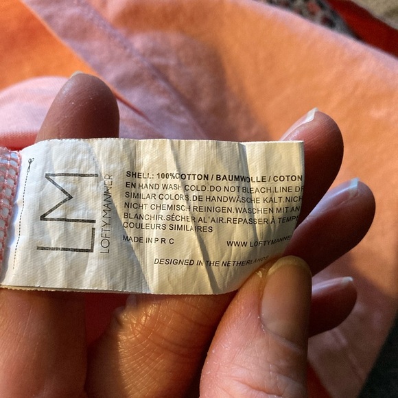 Lofty Manner Pink Graphic Short Sleeve Tee Relaxed Fit - Picture 5 of 9